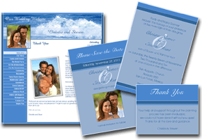 Custom Save-the-Dates, Invitations and Thank You eCards